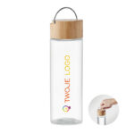 Butelka 500ml, bamb. pokrywka – AMELAND z logo