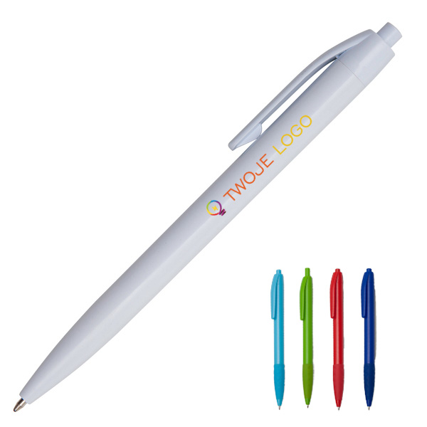 Długopis Supple z logo, Długopis Supple z nadrukiem