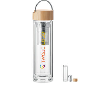 Dwuścienna butelka 400ml – BATAMI z logo