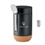 Dwuścienny pojemnik 400 ml – BETTNA z logo