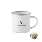 Emaliowany kubek sublimacyjny – PLATEADO S z logo