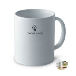 Klasyczny kubek ceramiczny – DUBLIN z logo