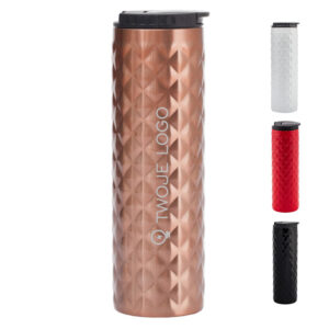 Kubek izotermiczny Dawson 450 ml, złoty z logo