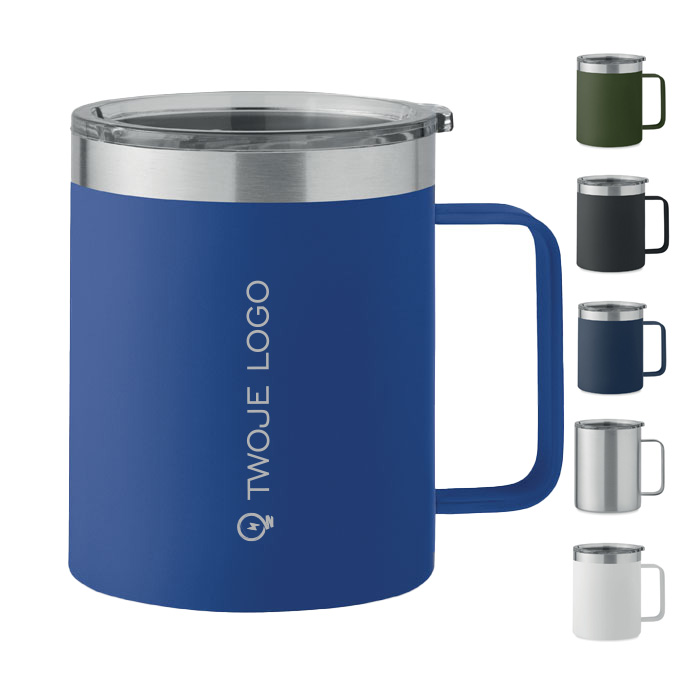 Kubek matowy 300 ml – DUBLIN COLOUR z logo