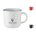 Kubek vintage ceramika 400 ml – PIGA z logo