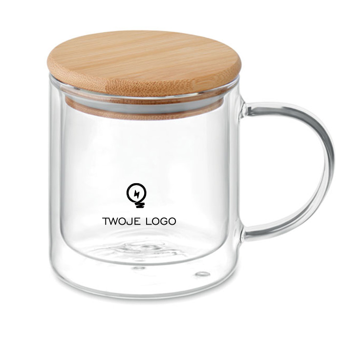 Kubek z podwójną ścianką – TANISS z logo