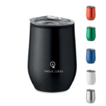 Kubek z podwójną ścianką 350ml – CHIN CHAN z logo