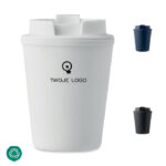 Kubek z recyklingu z PP 300 ml – TRIDUS z logo