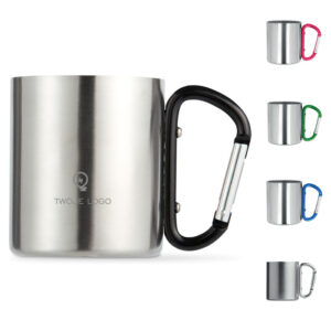 Metalowy kubek 220ml – TRUMBO z logo