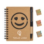 Notes Smile z logo, Notes Smile z nadrukiem