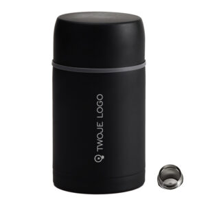 Pojemnik próżniowy 800 ml Termo, czarny