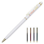 Długopis Touch Tip Gold z logo, Długopis Touch Tip Gold z grawerem, Długopis Touch Tip Gold z nadrukiem