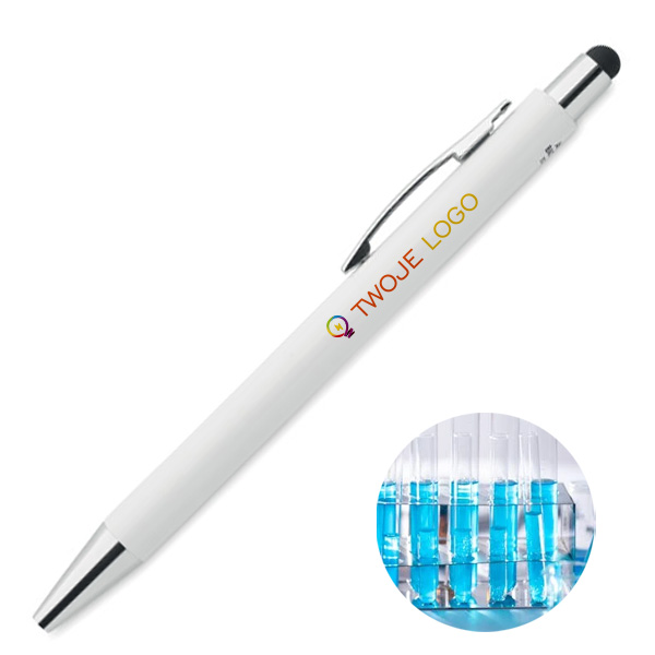 Długopis BLANQUITO CLEAN z logo, Długopis BLANQUITO CLEAN z nadrukiem