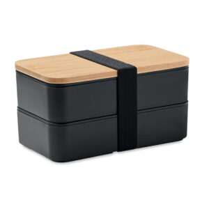 Lunch box z bambusową pokrywką - BAAKS