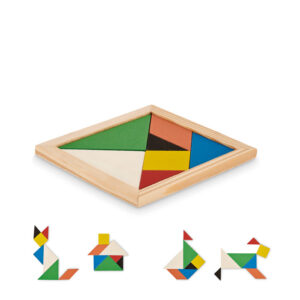 Drewniane puzzle Tangram - TANGRAM