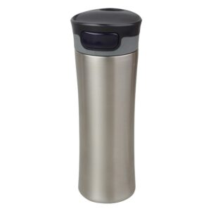 Kubek termiczny Telescope 430 ml, czarny/srebrny