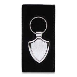 Brelok metalowy Emblem, srebrny