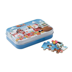 PAZURU - Świąteczne, drewniane puzzle