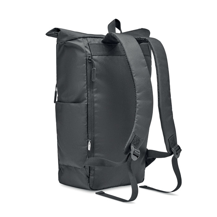 VALLEY ROLLPACK - 300D RPET plecak typu rolltop - obrazek 3