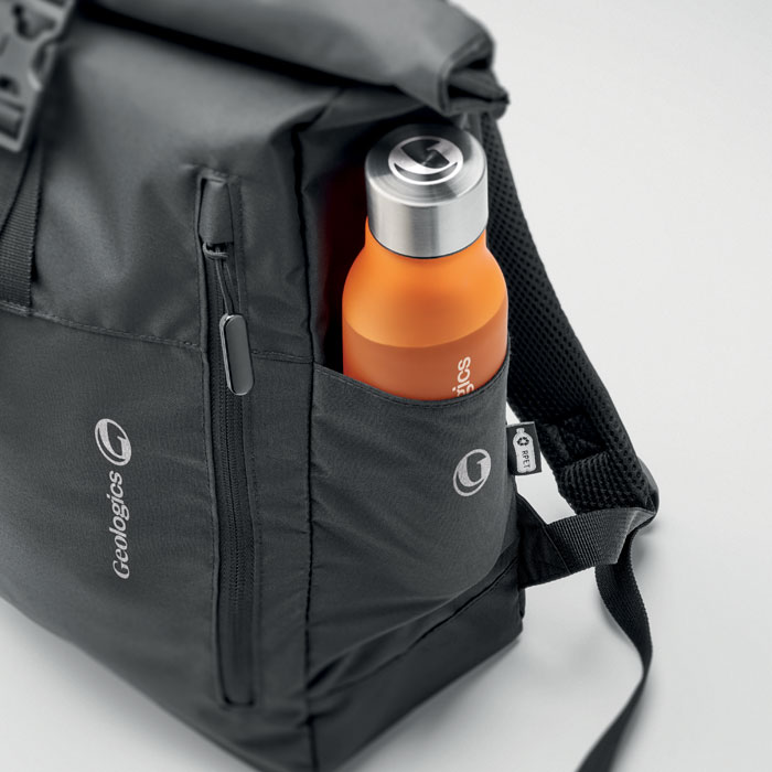 VALLEY ROLLPACK - 300D RPET plecak typu rolltop - obrazek 4