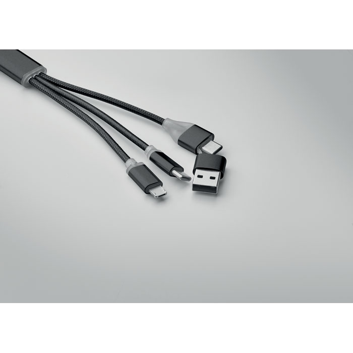 BLUE - Kabel ładujący 4 w 1 typu C - obrazek 6