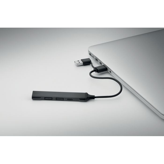 CURRENT - Hub USB z 4 portami 19 cm - obrazek 4