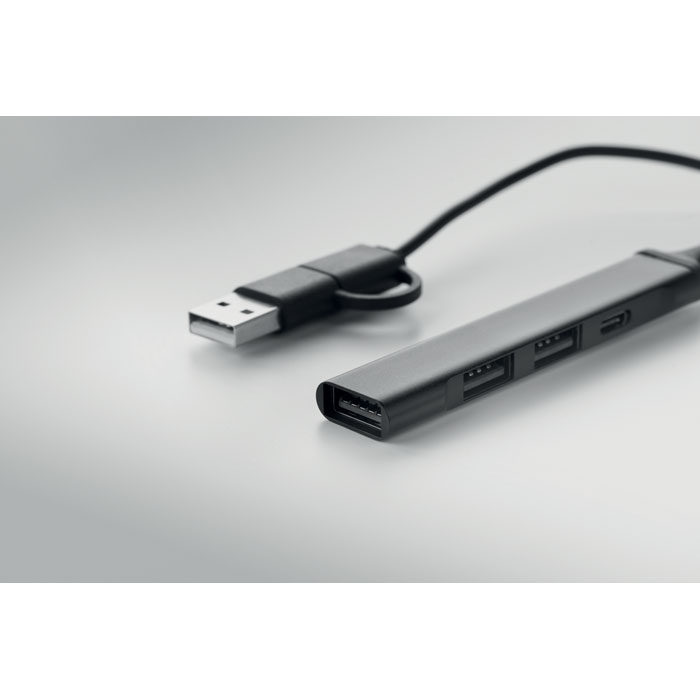 CURRENT - Hub USB z 4 portami 19 cm - obrazek 7