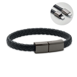 FAULETI CHARGE - Pleciona bransoletka z USB-C