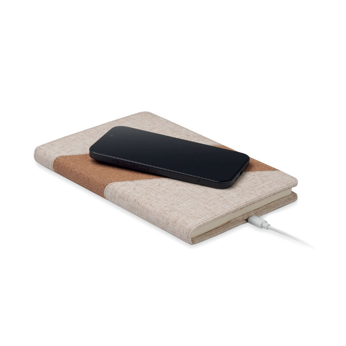 CORTONA - Notes A5 z ładowarką 15W - obrazek 5