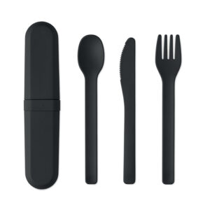BITEFUL - Zestaw sztućców w etui z PLA