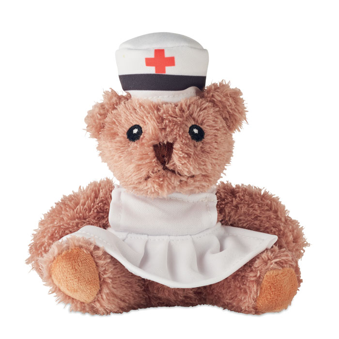 NURSE - Pluszowy miś pielęgniarka