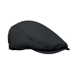 FLAT PEAK - Płaska czapka newsboy 235gr/m²