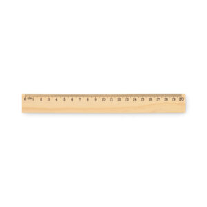 RULER20 - Drewniana linijka 20 cm