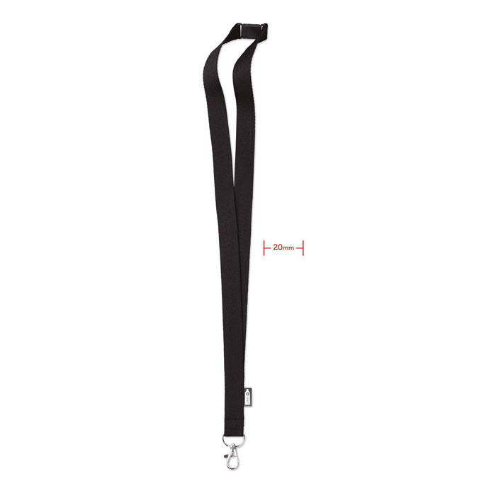 LANY RPET - Smycz RPET 20 mm