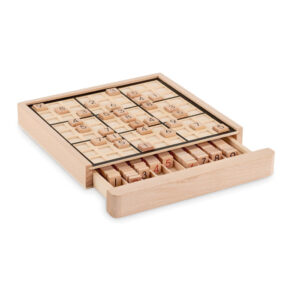 SUDOKU - Drewniana gra planszowa sudoku