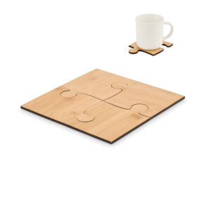 LEPY - Zestaw 4 podstawek puzzli