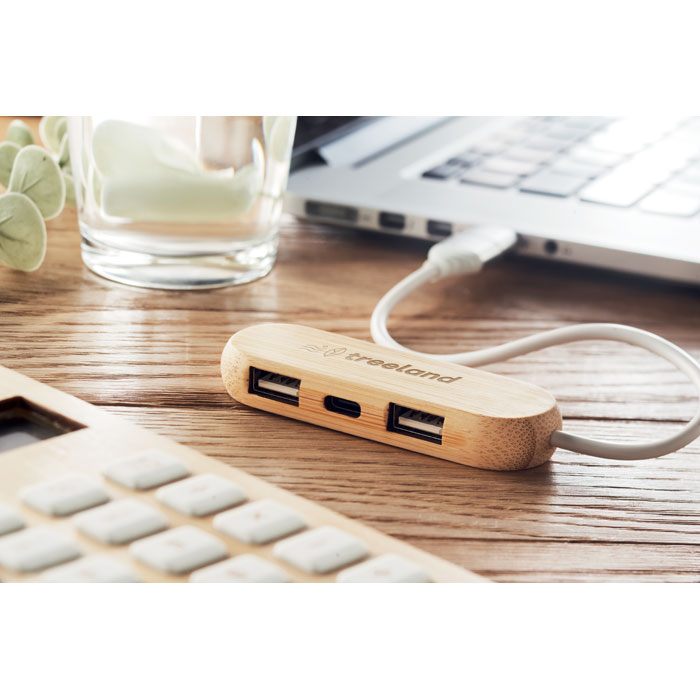 VINA C - hub USB z podwójnym wejściem - obrazek 2