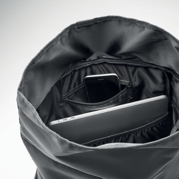 NAPA - Plecak 600D RPET typu rolltop - obrazek 3