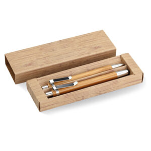 BAMBOOSET - Bambusowy zestaw długopis  i o
