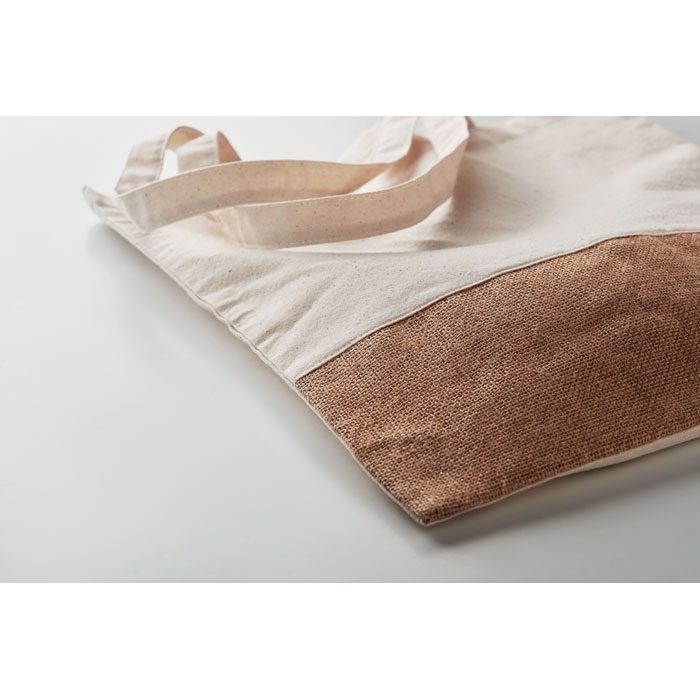 INDIA TOTE - Torba na zakupy z juty - obrazek 2